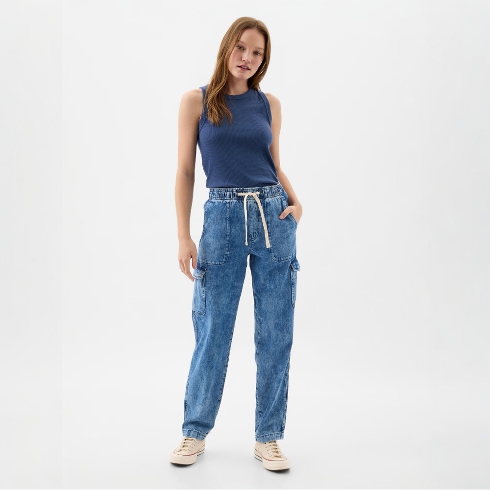 GAP Mid‎ Rise Easy Cargo Jeans NWT XL
